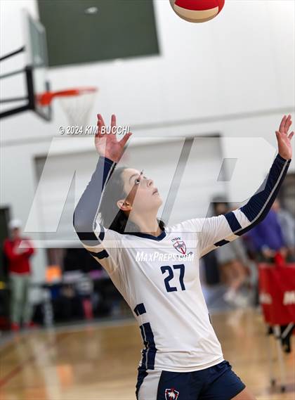 Thumbnail 2 in Indy Genesis HomeSchool vs Jackson HomeSchool (Midwest Volleyball Classic) photogallery.
