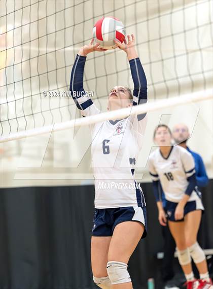 Thumbnail 1 in Indy Genesis HomeSchool vs Jackson HomeSchool (Midwest Volleyball Classic) photogallery.