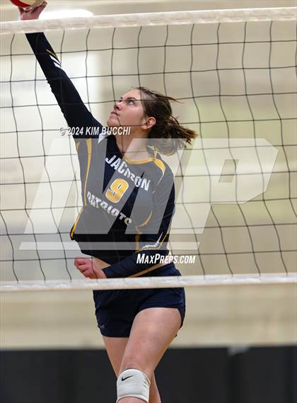 Thumbnail 1 in Indy Genesis HomeSchool vs Jackson HomeSchool (Midwest Volleyball Classic) photogallery.