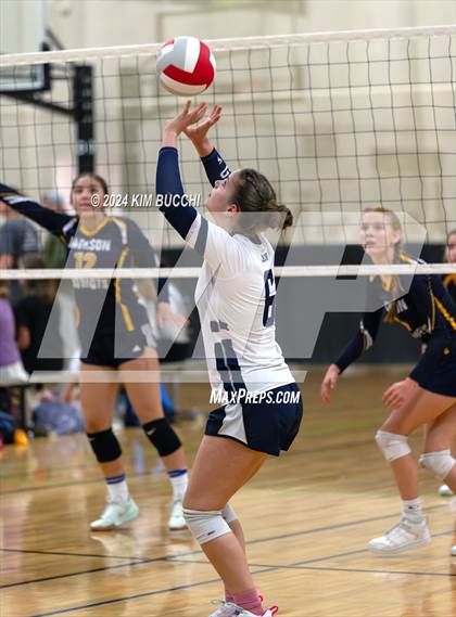 Thumbnail 2 in Indy Genesis HomeSchool vs Jackson HomeSchool (Midwest Volleyball Classic) photogallery.