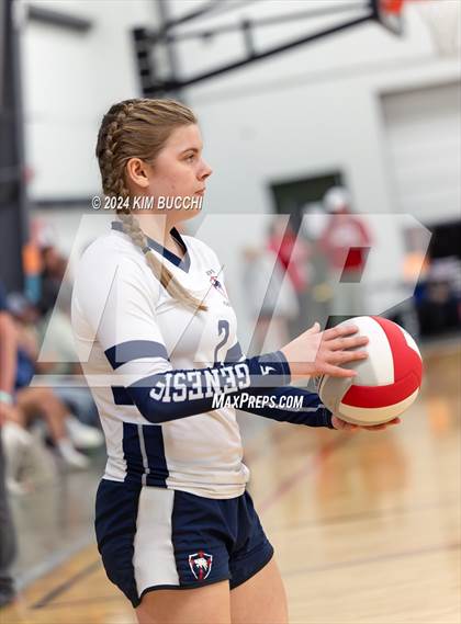 Thumbnail 2 in Indy Genesis HomeSchool vs Jackson HomeSchool (Midwest Volleyball Classic) photogallery.