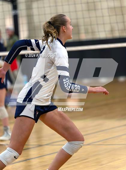 Thumbnail 3 in Indy Genesis HomeSchool vs Jackson HomeSchool (Midwest Volleyball Classic) photogallery.