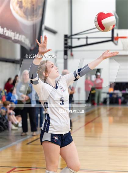 Thumbnail 1 in Indy Genesis HomeSchool vs Jackson HomeSchool (Midwest Volleyball Classic) photogallery.