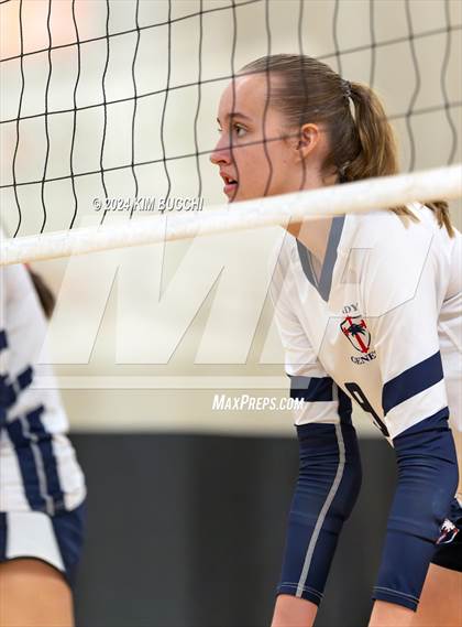 Thumbnail 3 in Indy Genesis HomeSchool vs Jackson HomeSchool (Midwest Volleyball Classic) photogallery.