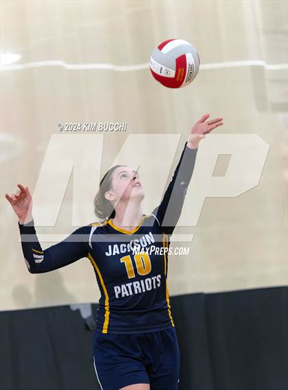 Thumbnail 1 in Indy Genesis HomeSchool vs Jackson HomeSchool (Midwest Volleyball Classic) photogallery.