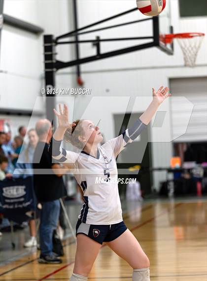Thumbnail 3 in Indy Genesis HomeSchool vs Jackson HomeSchool (Midwest Volleyball Classic) photogallery.