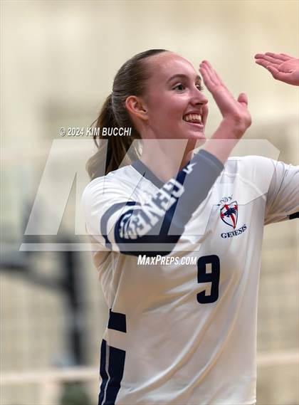 Thumbnail 1 in Indy Genesis HomeSchool vs Jackson HomeSchool (Midwest Volleyball Classic) photogallery.