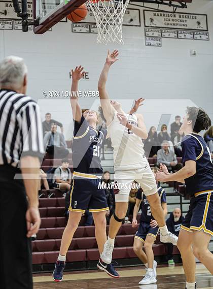 Thumbnail 3 in Pelham vs Harrison (Harrison Holiday Tournament) photogallery.