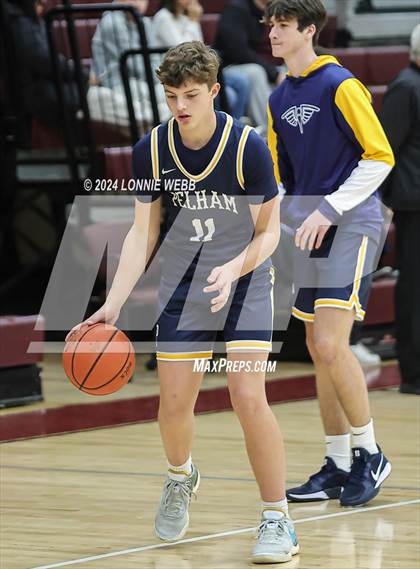 Thumbnail 3 in Pelham vs Harrison (Harrison Holiday Tournament) photogallery.
