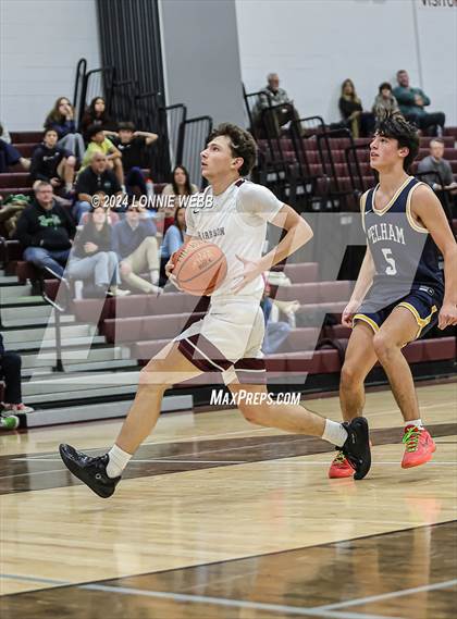 Thumbnail 2 in Pelham vs Harrison (Harrison Holiday Tournament) photogallery.