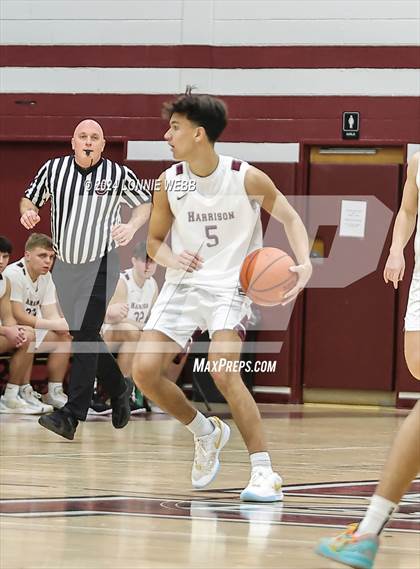 Thumbnail 2 in Pelham vs Harrison (Harrison Holiday Tournament) photogallery.