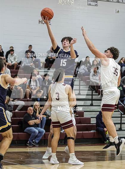 Thumbnail 1 in Pelham vs Harrison (Harrison Holiday Tournament) photogallery.