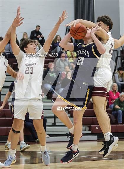 Thumbnail 3 in Pelham vs Harrison (Harrison Holiday Tournament) photogallery.