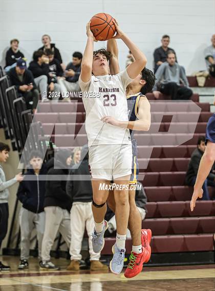 Thumbnail 2 in Pelham vs Harrison (Harrison Holiday Tournament) photogallery.