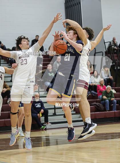 Thumbnail 1 in Pelham vs Harrison (Harrison Holiday Tournament) photogallery.