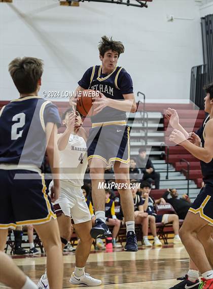 Thumbnail 2 in Pelham vs Harrison (Harrison Holiday Tournament) photogallery.