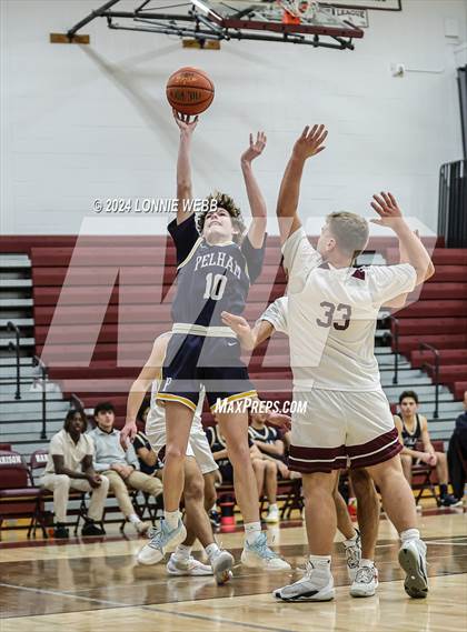 Thumbnail 2 in Pelham vs Harrison (Harrison Holiday Tournament) photogallery.