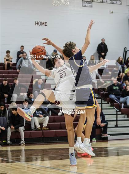 Thumbnail 2 in Pelham vs Harrison (Harrison Holiday Tournament) photogallery.