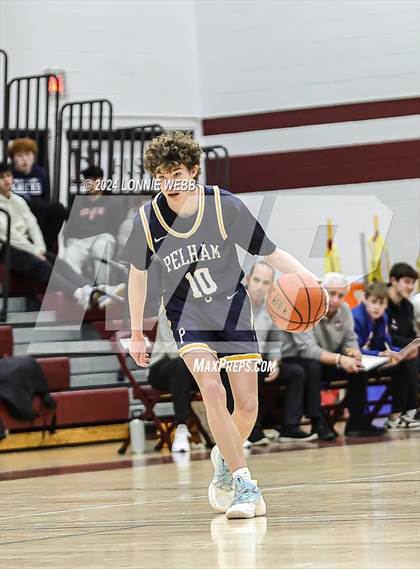Thumbnail 3 in Pelham vs Harrison (Harrison Holiday Tournament) photogallery.