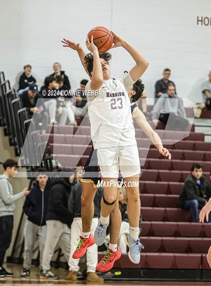 Thumbnail 3 in Pelham vs Harrison (Harrison Holiday Tournament) photogallery.