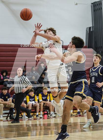 Thumbnail 2 in Pelham vs Harrison (Harrison Holiday Tournament) photogallery.