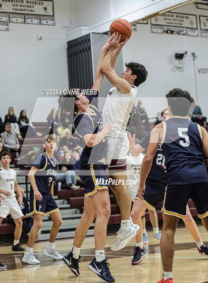Thumbnail 2 in Pelham vs Harrison (Harrison Holiday Tournament) photogallery.