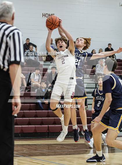 Thumbnail 1 in Pelham vs Harrison (Harrison Holiday Tournament) photogallery.