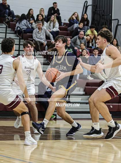 Thumbnail 2 in Pelham vs Harrison (Harrison Holiday Tournament) photogallery.