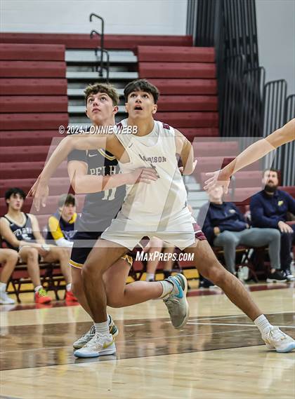 Thumbnail 1 in Pelham vs Harrison (Harrison Holiday Tournament) photogallery.