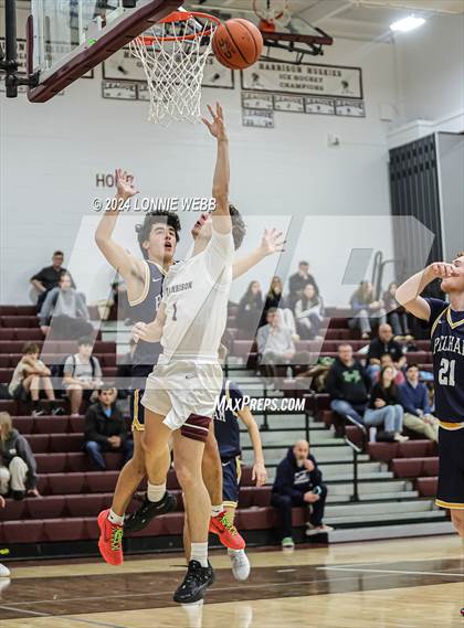 Thumbnail 3 in Pelham vs Harrison (Harrison Holiday Tournament) photogallery.