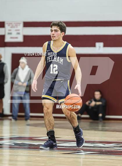 Thumbnail 2 in Pelham vs Harrison (Harrison Holiday Tournament) photogallery.