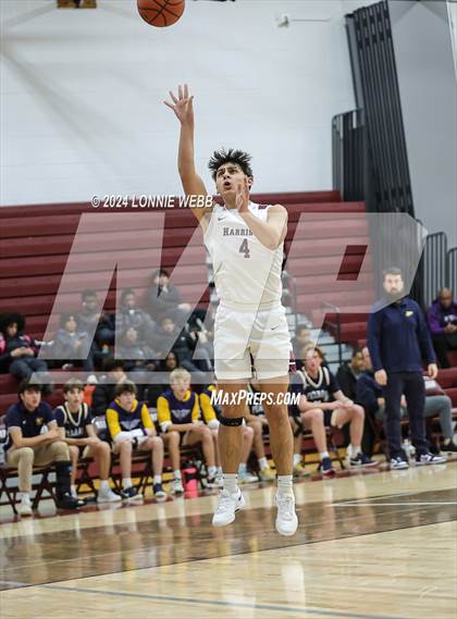 Thumbnail 3 in Pelham vs Harrison (Harrison Holiday Tournament) photogallery.