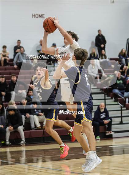 Thumbnail 3 in Pelham vs Harrison (Harrison Holiday Tournament) photogallery.