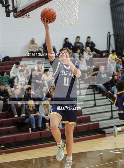 Thumbnail 3 in Pelham vs Harrison (Harrison Holiday Tournament) photogallery.