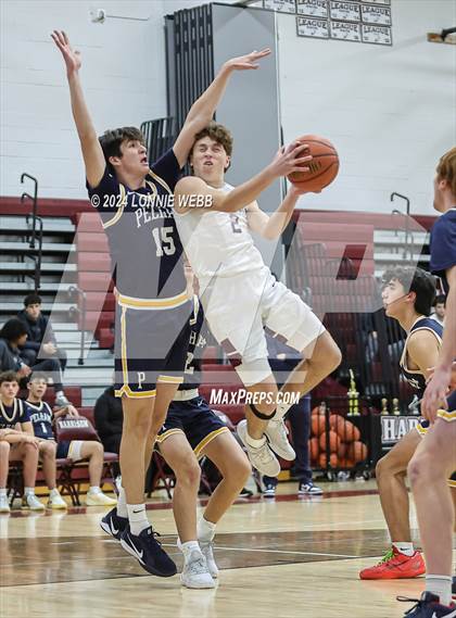 Thumbnail 1 in Pelham vs Harrison (Harrison Holiday Tournament) photogallery.