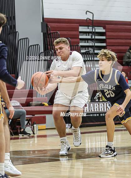 Thumbnail 3 in Pelham vs Harrison (Harrison Holiday Tournament) photogallery.