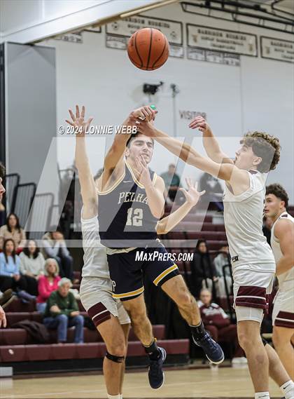 Thumbnail 3 in Pelham vs Harrison (Harrison Holiday Tournament) photogallery.