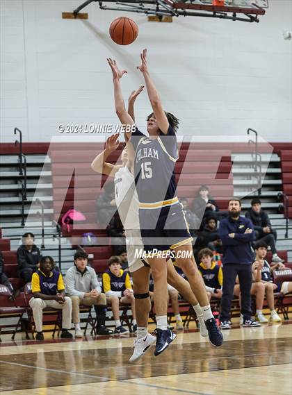 Thumbnail 1 in Pelham vs Harrison (Harrison Holiday Tournament) photogallery.