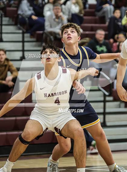 Thumbnail 3 in Pelham vs Harrison (Harrison Holiday Tournament) photogallery.