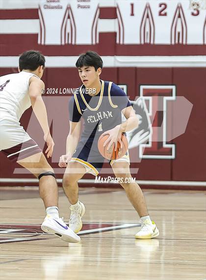 Thumbnail 2 in Pelham vs Harrison (Harrison Holiday Tournament) photogallery.