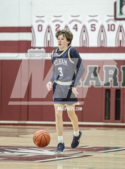 Thumbnail 3 in Pelham vs Harrison (Harrison Holiday Tournament) photogallery.