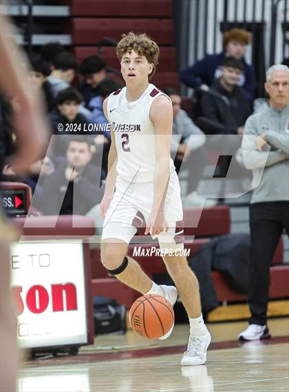 Thumbnail 2 in Pelham vs Harrison (Harrison Holiday Tournament) photogallery.