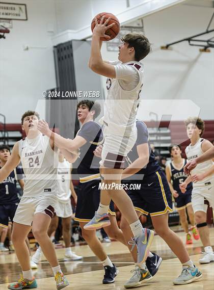 Thumbnail 3 in Pelham vs Harrison (Harrison Holiday Tournament) photogallery.