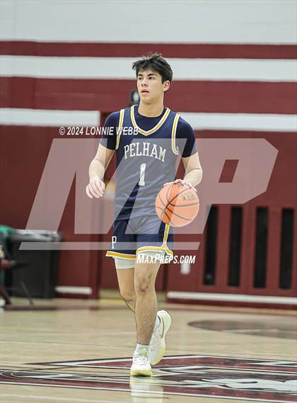 Thumbnail 2 in Pelham vs Harrison (Harrison Holiday Tournament) photogallery.
