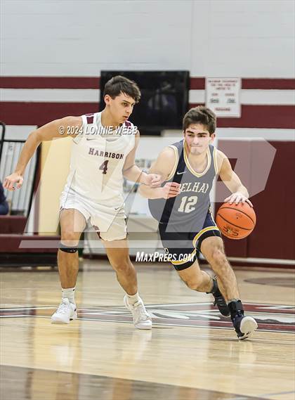 Thumbnail 2 in Pelham vs Harrison (Harrison Holiday Tournament) photogallery.