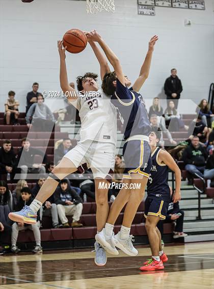 Thumbnail 1 in Pelham vs Harrison (Harrison Holiday Tournament) photogallery.