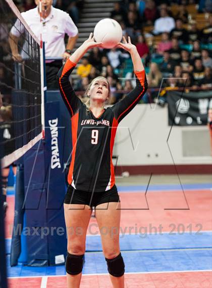 Thumbnail 2 in Cheyenne Mountain vs. Lewis-Palmer (CHSAA 4A Final) photogallery.