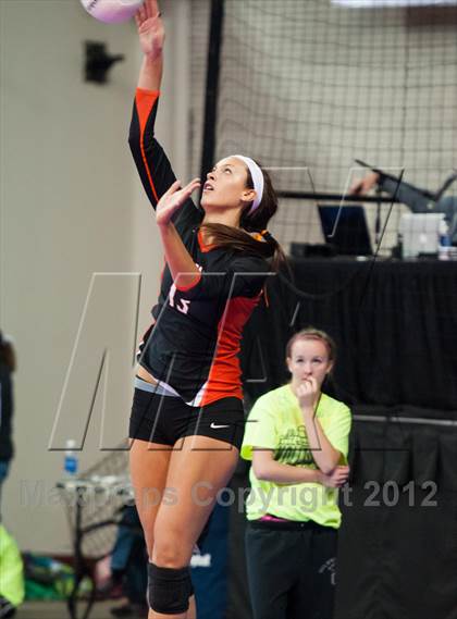 Thumbnail 3 in Cheyenne Mountain vs. Lewis-Palmer (CHSAA 4A Final) photogallery.