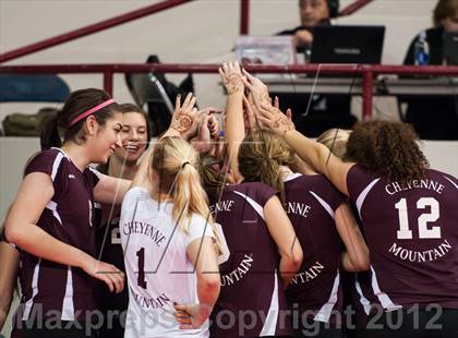 Thumbnail 3 in Cheyenne Mountain vs. Lewis-Palmer (CHSAA 4A Final) photogallery.