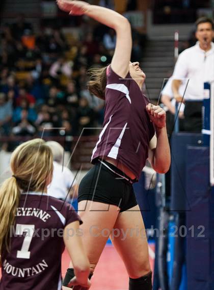 Thumbnail 1 in Cheyenne Mountain vs. Lewis-Palmer (CHSAA 4A Final) photogallery.